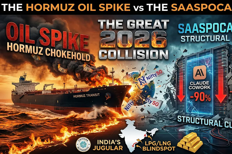 Ongoing: Dual-Shock. War is a physical shock; AI is a structural one.